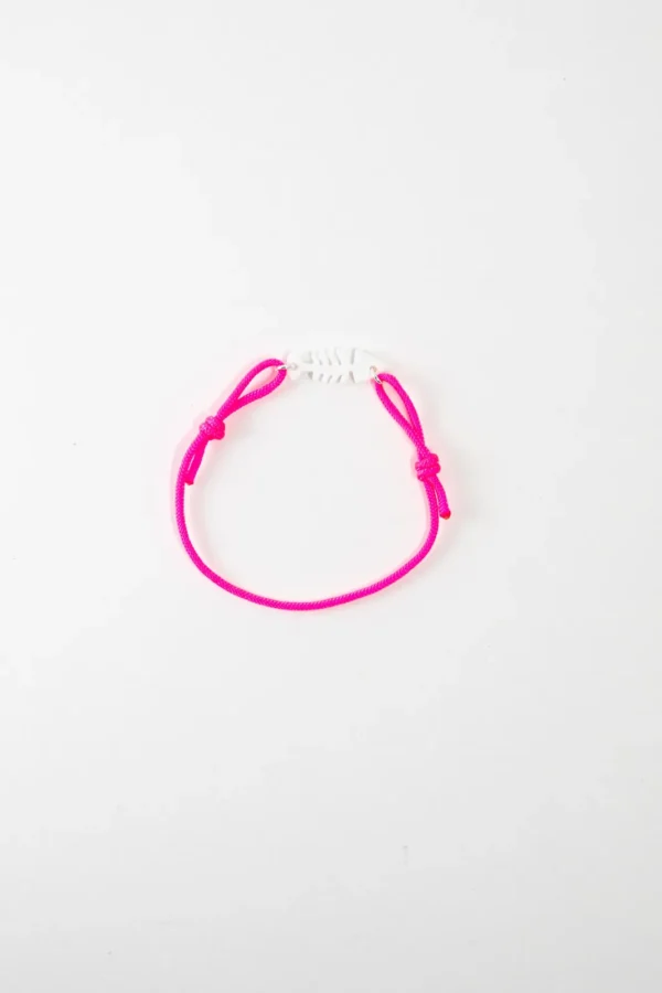Pulsera Fish fucsia